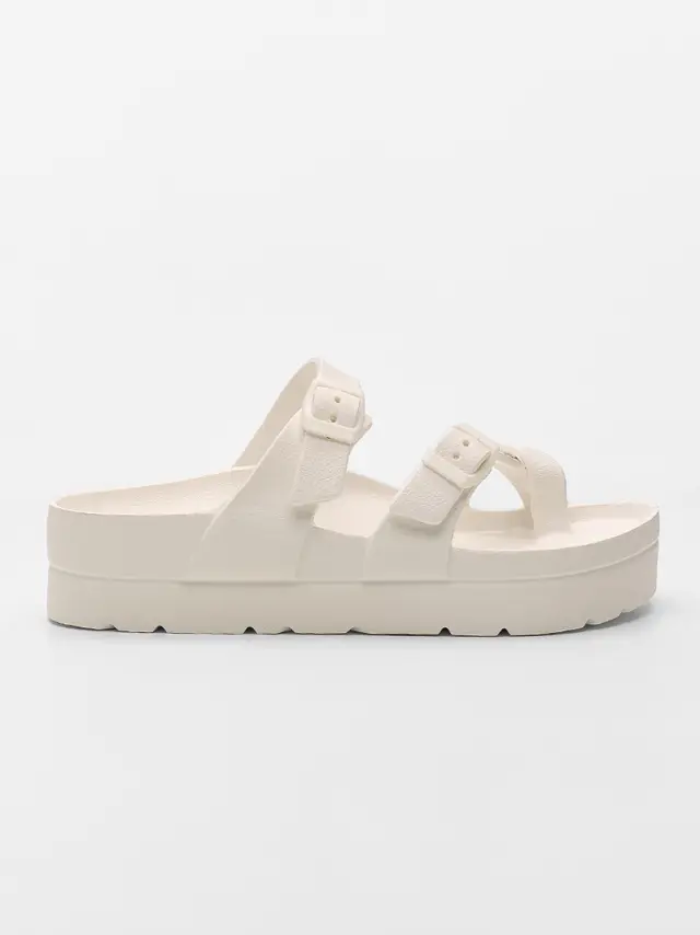 Sun&Fun Πέδιλα Γυναικείο EVA-αδιάβροχο Άσπρο SAF/15520 WHITE 3