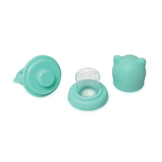 Lorelli Πιπίλα Φαγητού Σιλικόνης Green 10220650001