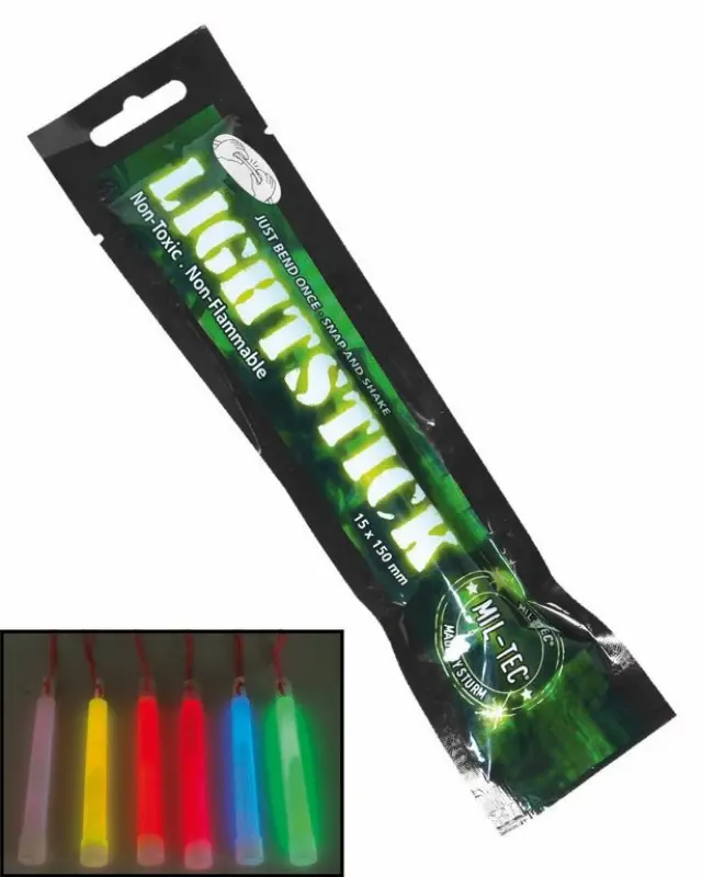 Mil-Tec Light Stick 1.5X15 cm 12 Hours Yellow-Ράβδος Λάμψης 12 ΄Ωρες Κίτρινο - 70-Τuscan Yellow-Κίτρινο