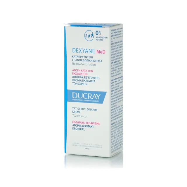 Ducray Dexyane MeD Κρέμα με Επανορθωτική και Καταπραϋντική Δράση - Πρόσωπο και Σώμα 30ml