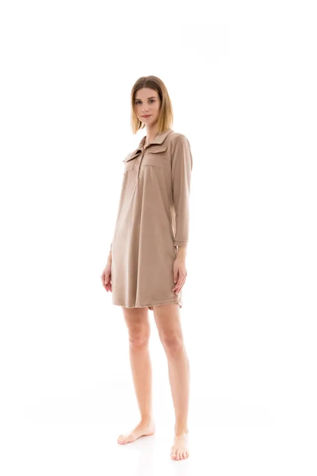 W1436 - Skin - NIGHTGOWN SOFT VELVET 3