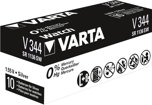 Varta Ρολογιού V344 (1τμχ) 01.007.0023 3