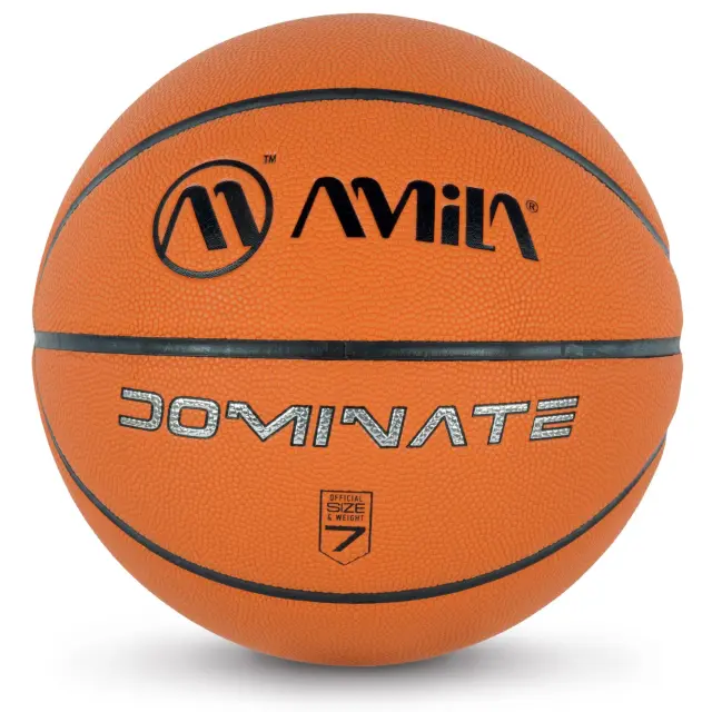 AMILA Μπάλα Μπάσκετ Dominate S No7 - Πορτοκαλί (41705) - 7