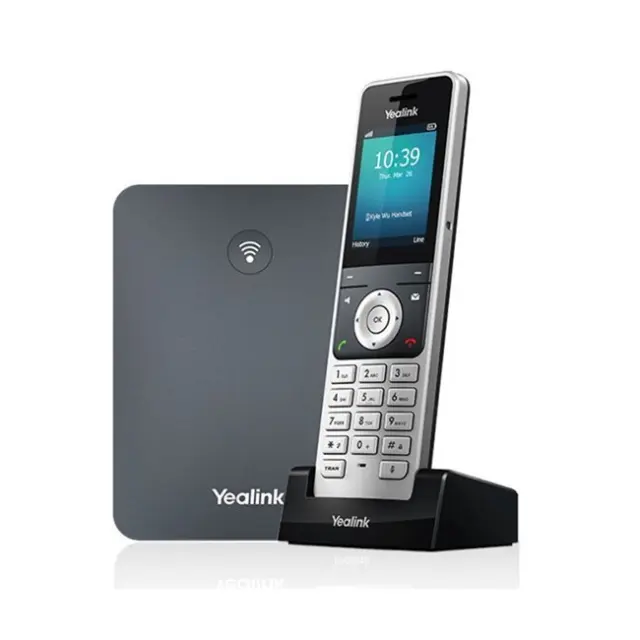 Yealink Ασύρματο IP Τηλέφωνο W76P (1302024)