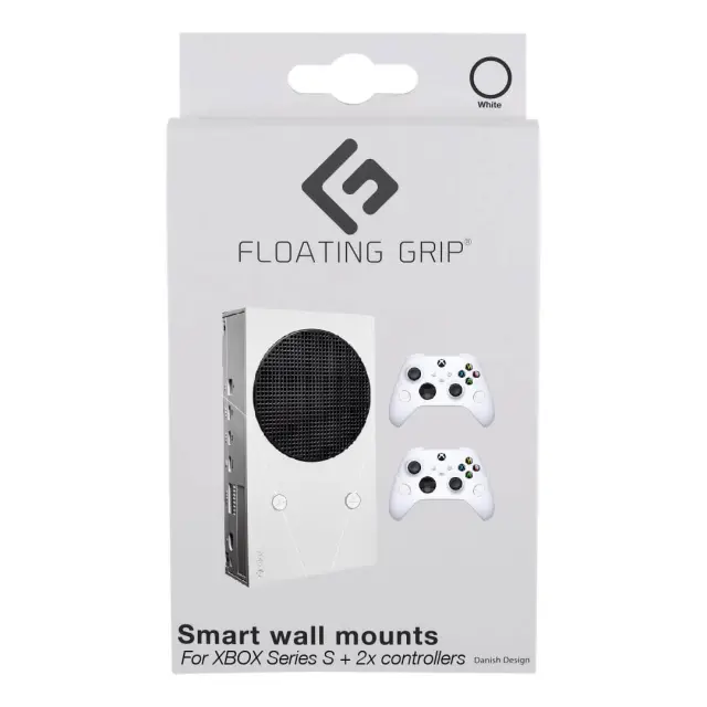 Xbox Series X Floating Grip Xbox Seriex S Wall Mount - Bundle White