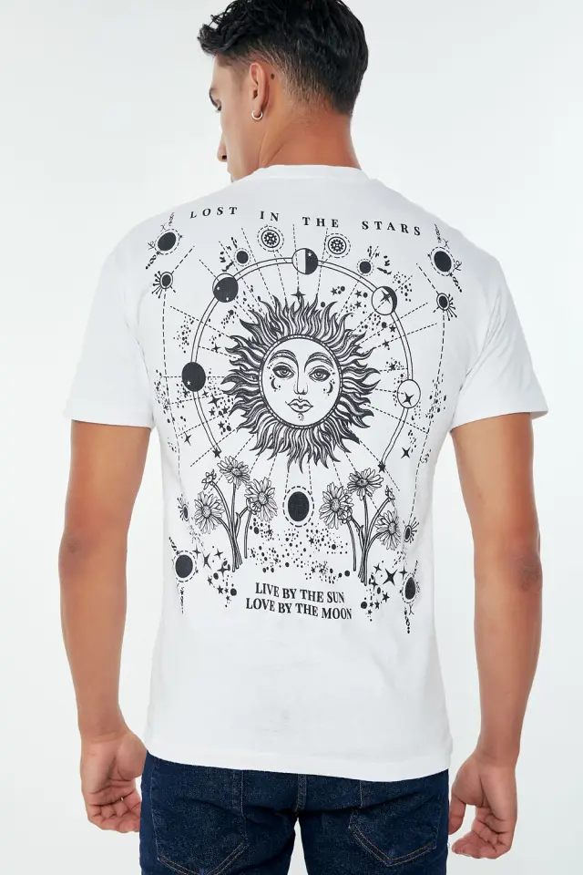 T-Shirt Sun Λευκό 3
