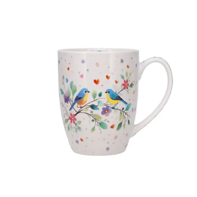 Kiub Κούπα Πορσελάνινη Portfolio Oiseaux 380ml (POMUG59G02)