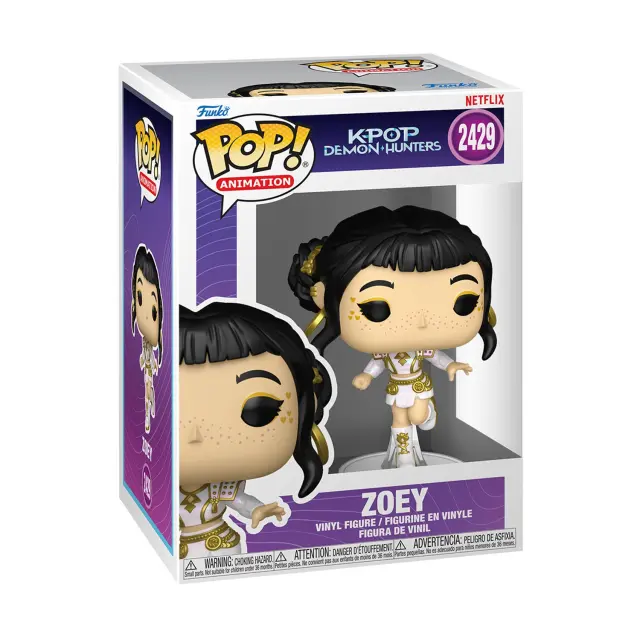 Funko Pop! Animation: K-Pop Demon Hunters - Zoey #2429 Vinyl Figure 2