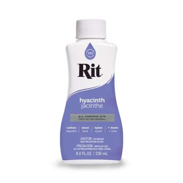 RIT DYE Liquid All-Purpose Βαφή Υφασμάτων – Hyacinth 236ml