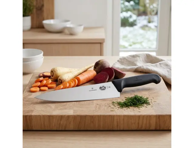 Μαχαίρι Chef Victorinox Fibrox με μήκος λεπίδας 25cm - Black5.2003.25