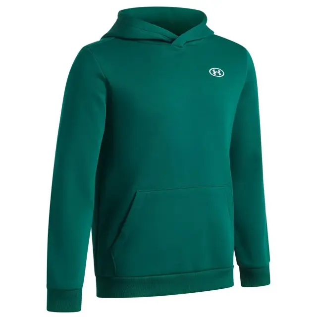 Under Armour Boy's Rival Fleece Hoodie Πράσινο 6013382-312 (Under Armour) - Medium 2