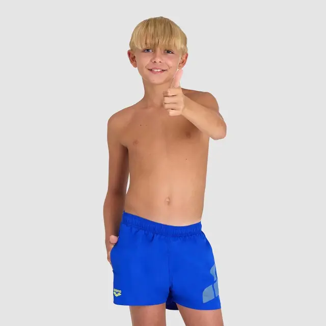Arena Boy's Logo R Beach Swim Short Μπλε 006446-860 (Arena) - 6 Years