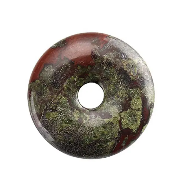 Ίασπις Dragon Blood σε Donut Ø30mm - 1τεμ
