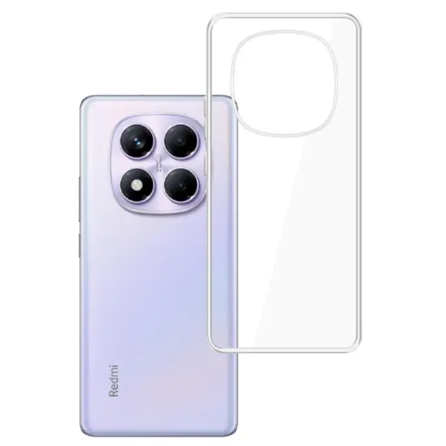 Θήκη TPU Ancus 2.0mm για Xiaomi Redmi Note 14 Pro 5G Note 14 Pro+ 5G Poco X7 Διάφανη
