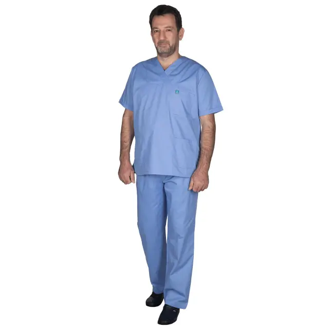 Ιατρική Στολή Unisex – Σιέλ XXS-8XL - Large 3