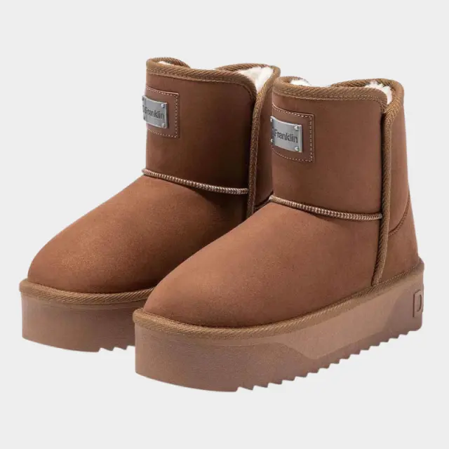Μποτάκια Με Γούνα D.Franklin Nordic V.2 DFSH371004-Tan Καφέ - 37 3