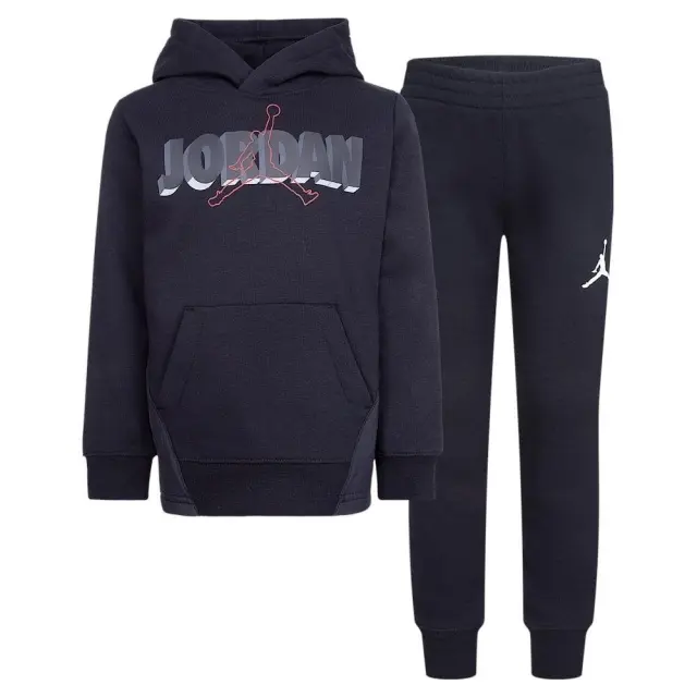 Jordan Sideline Fleece ΠΑΙΔΙΚΗ ΦΟΡΜΑ (85B814-023) - Μαύρο - 6-7 ετών