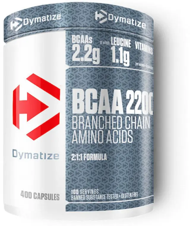 Dymatize BCAA 2200 400caps (4029679676855)