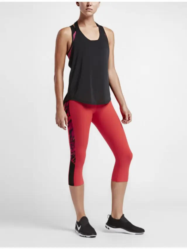NIKE W PWR LGND CPRI OVERDRIVE LEGGINGS - XS 2