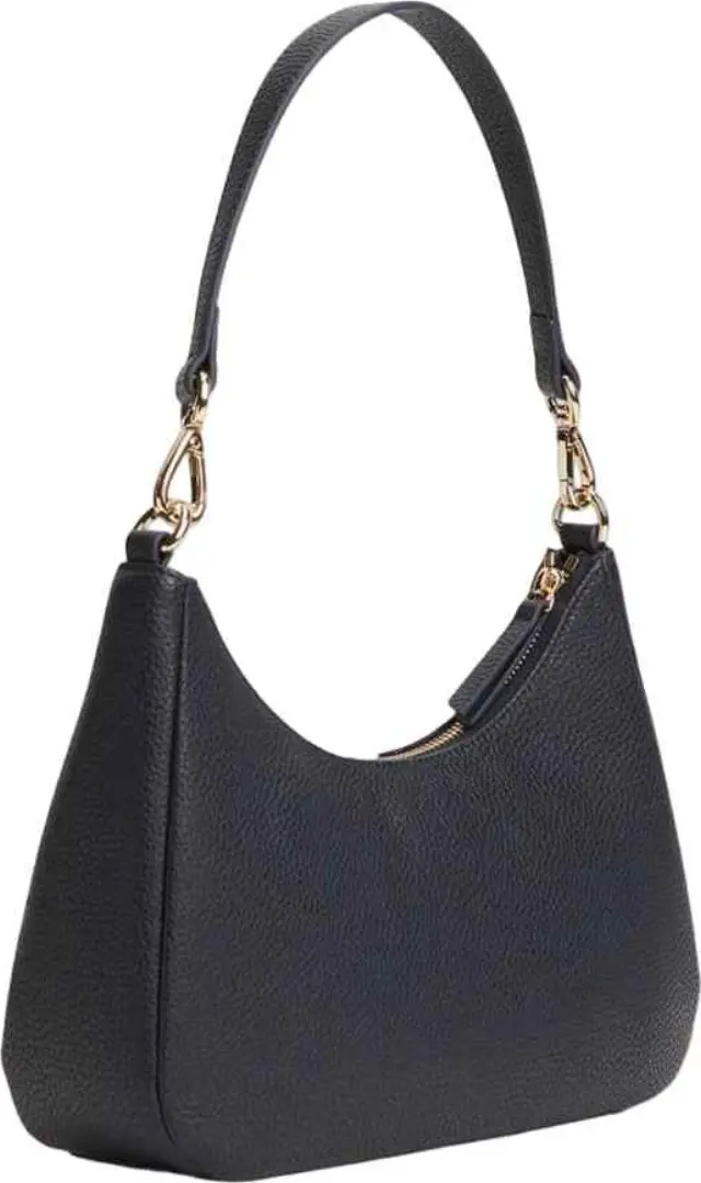 Tommy Hilfiger Γυναικεία Μεσαία Τσάντα Ώμου TH Corp Essentials Shoulder Bag Σκούρο Μπλε 2