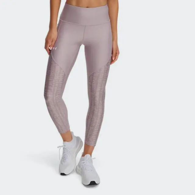Under Armour Women's Tech Print Panel Ankle Legging Γκρι 1386407-009 (Under Armour) - Large