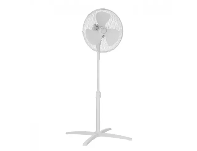 Ανεμιστήρας Ορθοστάτης Midea FS40-21M με διάμετρο 40cm, ρυθμιζόμενο ύψος, ισχύ 40W και 3 ταχύτητες - ΛευκόFS40-21M 2