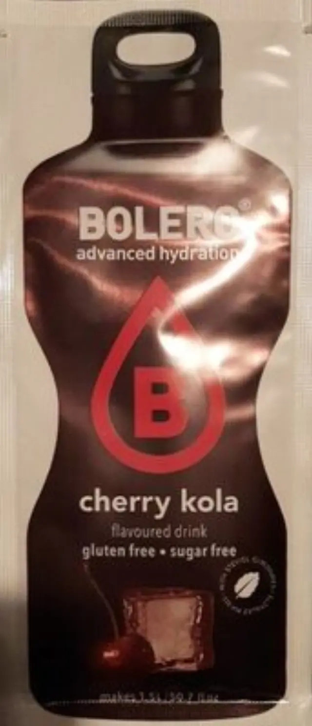 BOLERO Κεράσι & Κόλα - Χυμός σε σκόνη για 1,5L (σακουλάκι 9γρ)