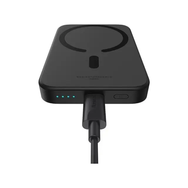 Baseus PowerBank Magnetic Mini MagSafe Wireless 6000mAh 20W Black (P10059002113-00) 2