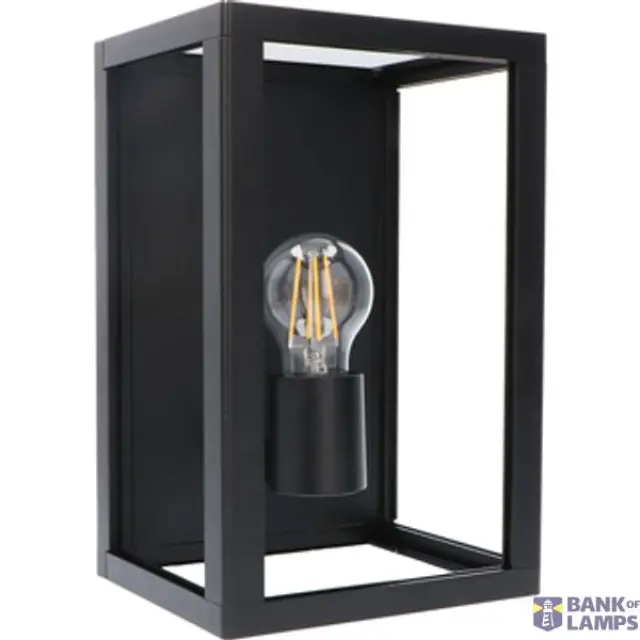 LED outdoor - wall light Den Haag - 1xE27 IP44 - Black