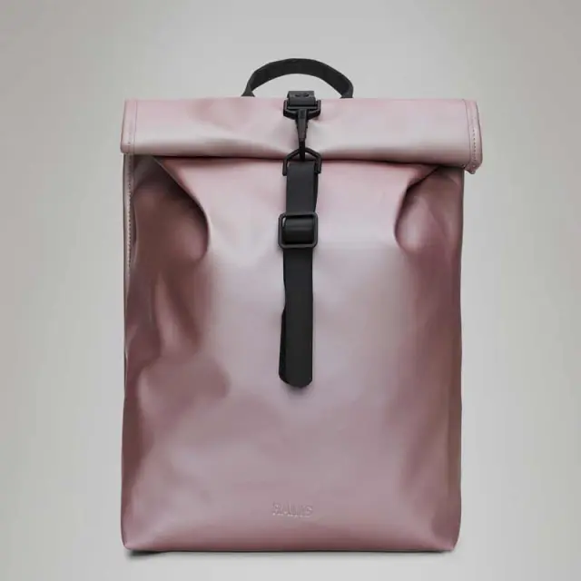 Mini Σακίδιο Πλάτης Rains Rolltop Rucksack 13330-37 Μωβ - ONESIZE