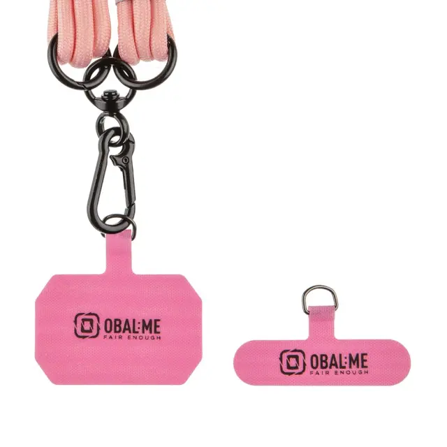 OBAL:ME NeckTag Trio Rope for Mobile Phone Pink 3