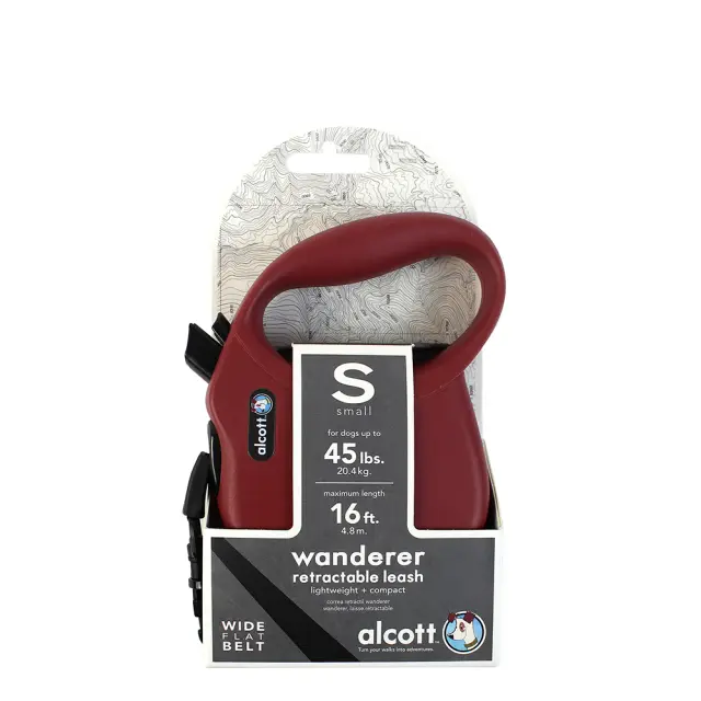Alcott Wanderer Οδηγός Αυξομειώμενος 5m Mπορντώ Μπορντώ - S 2