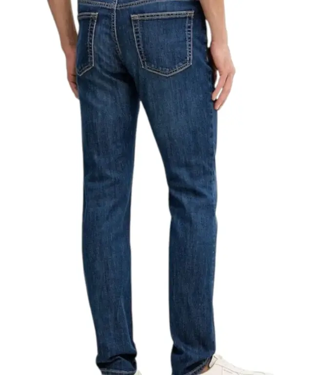 Calvin Klein – Ανδρικό Jean Slim Taper LV04RE777G-Q8D Μπλε 3