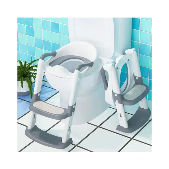 Babywise Εκπαιδευτική Σκαλιέρα Τουαλέτας – Grey 9107775139032 2