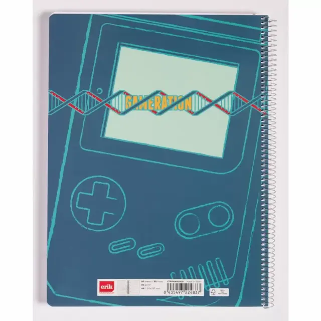 Τετράδιο A4 GAMEBOY PP GAMERATION 2