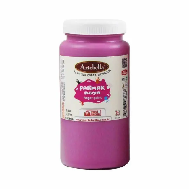 Artebella Δακτυλομπογιά - 8208 Fuchsia - 500ml