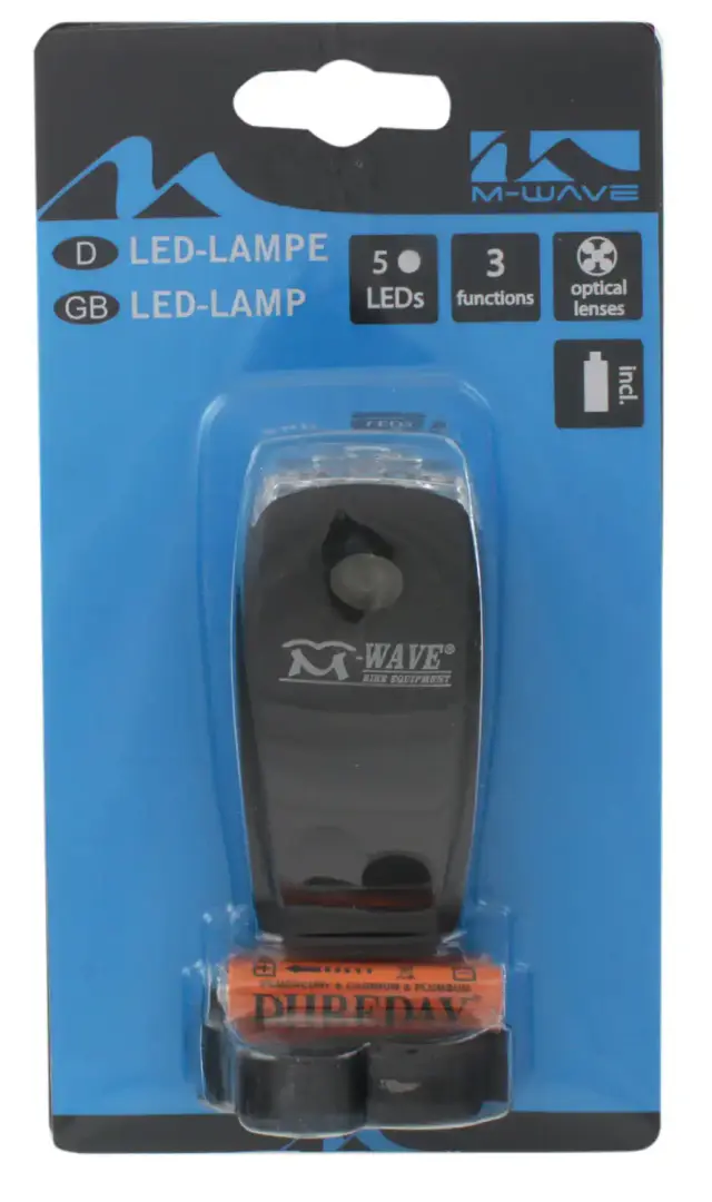 ΦΑΝΑΡΙ ΕΜΠΡΟΣΘΙΟ M-WAVE APOLLON 5.3 5 LED 220957 2