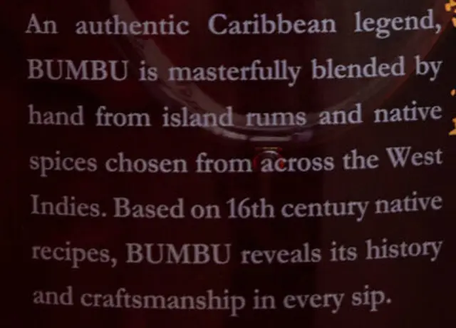 BUMBU ORIGINAL SPICED RUM 700ml 2