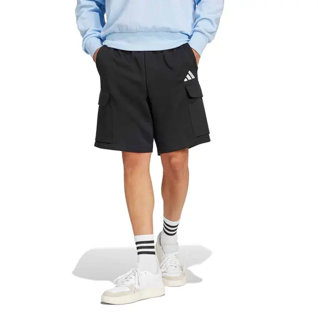 adidas Sportswear Men's Feelcozy Fleece Cargo Shorts Μαύρο JE3869 (adidas Sportswear)