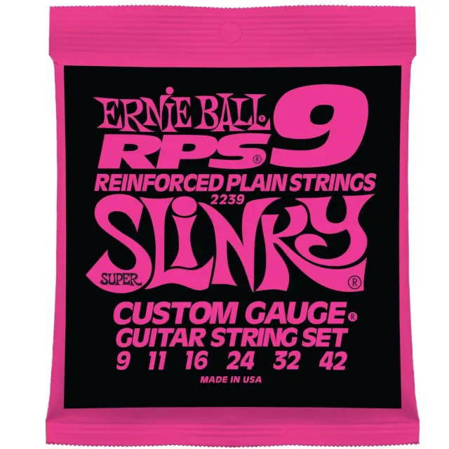 ErnieBall 2239 RPS Super Slinky Χορδές Ηλεκτρικής Κιθάρας 9-42