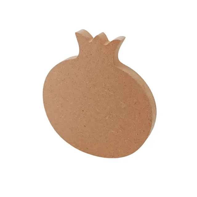 Διακοσμητικό σχέδιο, Ρόδι επιτραπέζιο, MDF, 120x110x12mm
