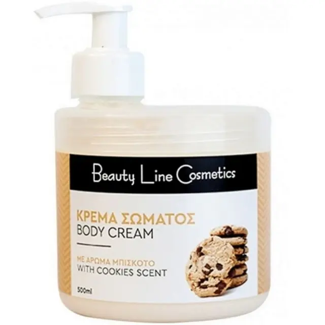 Beauty Line Κρέμα Σώματος Cookies Scent 500ml