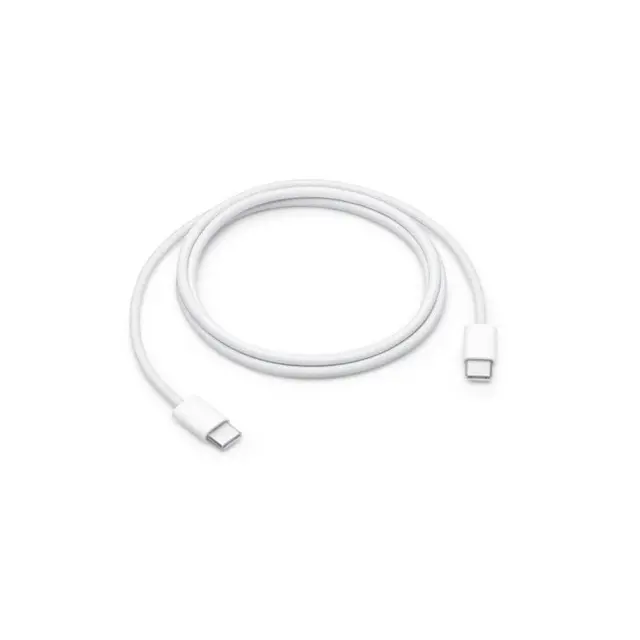 Apple Braided Cable USB-C male - USB-C 60W White 1m (MQKJ3ZM/A) (APPMQKJ3ZM-A)