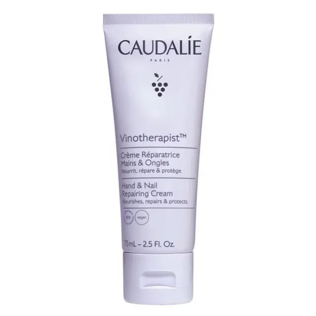 CAUDALIE Vinotherapist Hand & Nail Repairing Cream, Ενυδατική & Επανορθωτική Κρέμα Χεριών & Νυχιών, 75ml