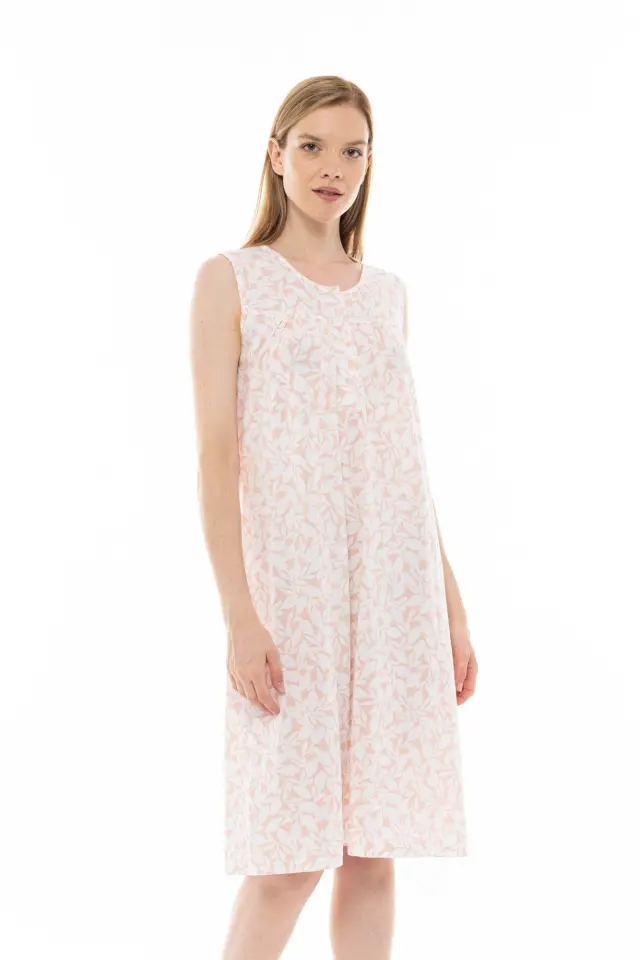 S1263 - Type - NIGHTGOWN CLASSIC PINK FLOWER