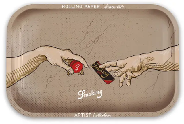 Smoking Rolling Tray Δίσκος Small - Artist Collection 02 (28x18cm)