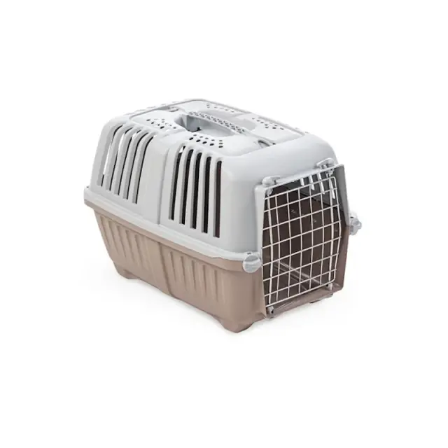 MPS Pratiko Metal Box Μεταφοράς N2 για Ζωάκια έως 15Kg (55x36x36 cm) 36x55x36cm Μονόχρωμο 3