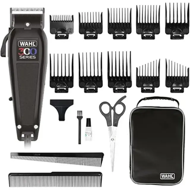 Wahl Professional 300 Series Σετ Κουρευτικής Μηχανής Ρεύματος Μαύρο 20102-0460