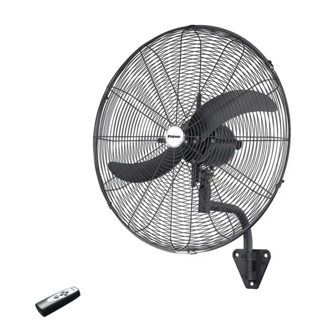 Primo PRWF-80511 Επαγγελματικός Ανεμιστήρας Επιτοίχιος 140W Διαμέτρου 50cm με Τηλεχειριστήριο
