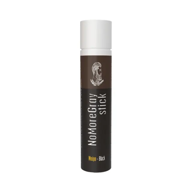 No More Gray stick Black - Beard Color - 5g by Qure Homme - Μαύρο Χρώμα